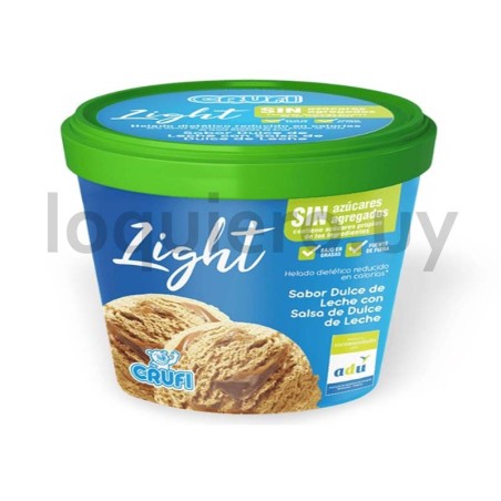 Helado línea light 180ml      .
