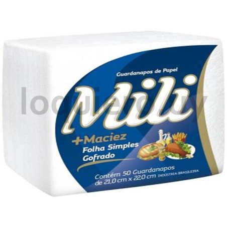 Servilletas Coktail Mili 21x22.