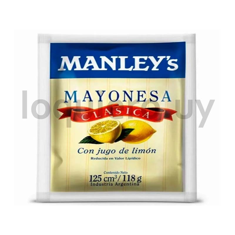 Mayonesa Manleys 125cm3       .