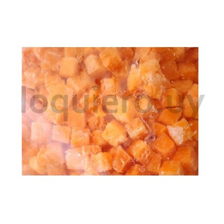 Calabaza en cubos 1kg.        .
