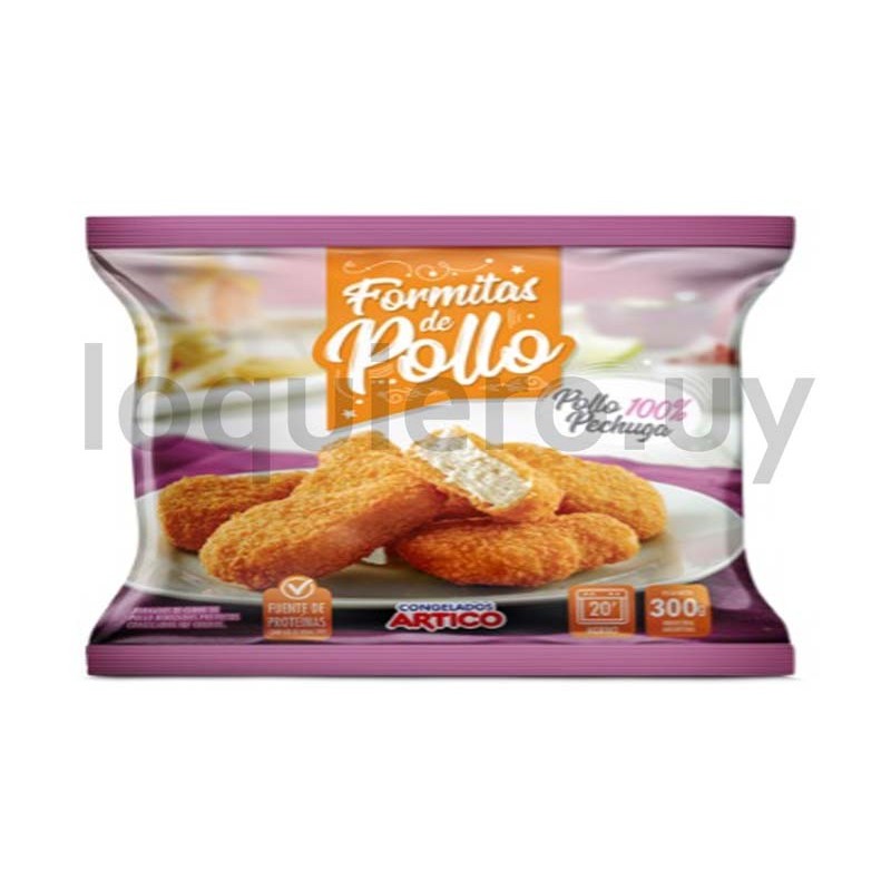 Formitas de pollo 300g        .
