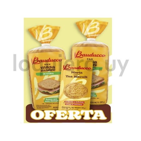 Pack Bauducco integral + galle.