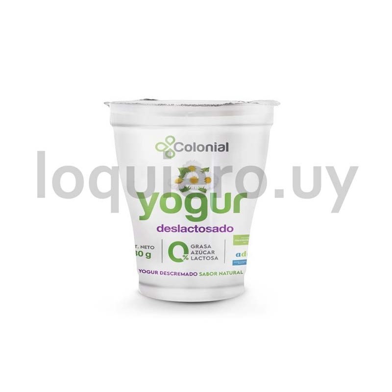 Yogur deslactosado 180g       .
