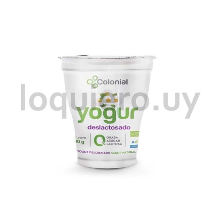 Yogur deslactosado 180g       .
