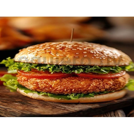 Hamburguesas de pollo x 2u.   .