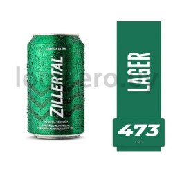 Cerveza Zillertal lata 473ml  .