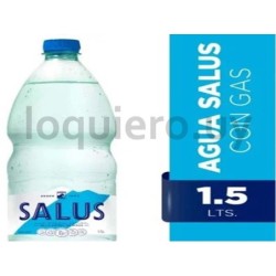 Agua Salus 1.5L con gas       .