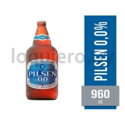Cerveza sin alcohol 1L Pilsen .