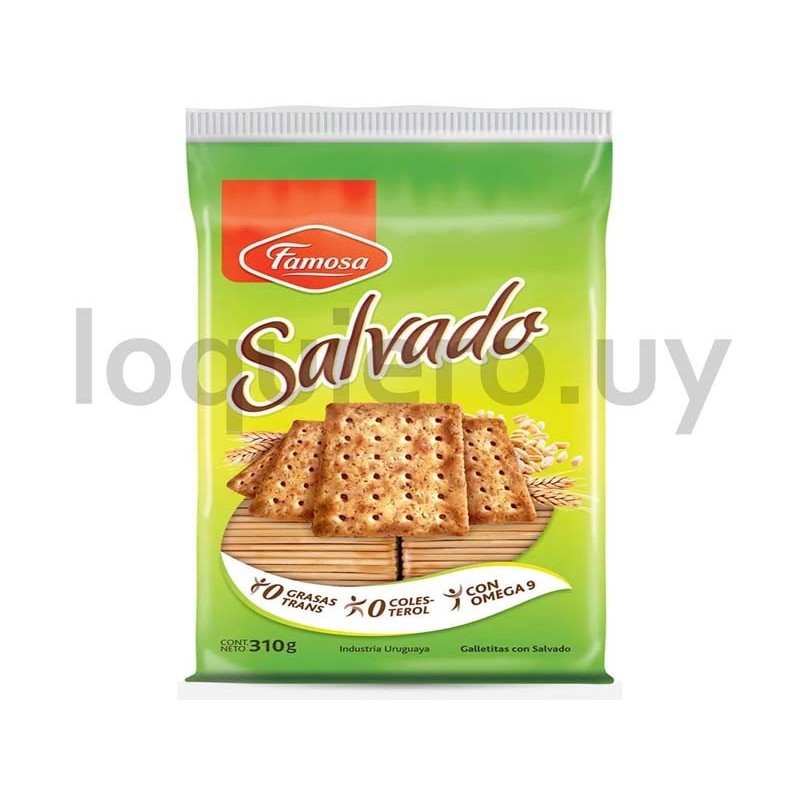 Galleta Salvado Famosa 400g   .