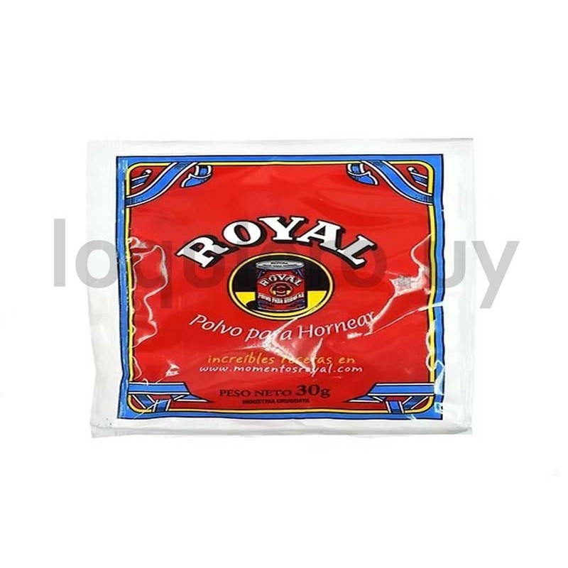 Polvo de hornear Royal 200g   .