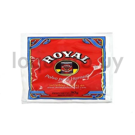 Polvo de hornear Royal 200g   .