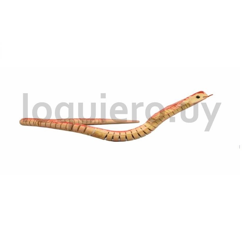 Serpiente de madera           .