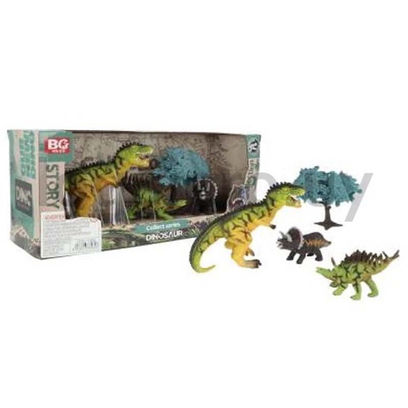 Set dinosaurios en caja       .