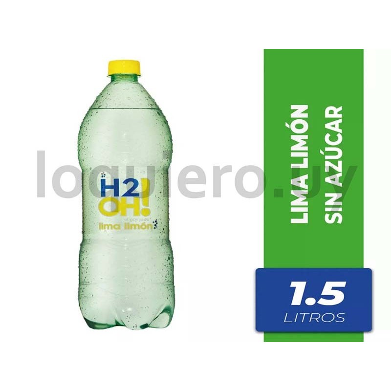 H2Oh! lima limón 1.5L         .