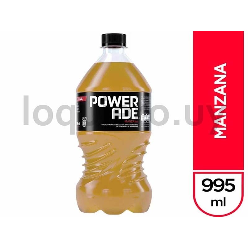 Powerade Manzana 995ml        .