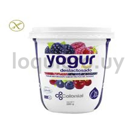 Yogur  Frutos del Bosque 500g .