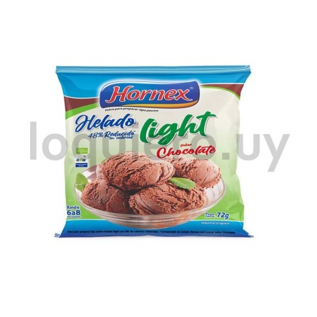Helado Hornex Chocolate light .