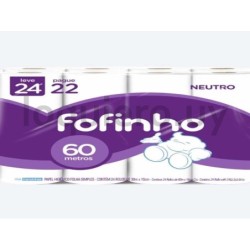 Papel Fofinho 60M x 24        .