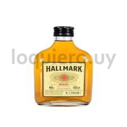 Petaca Whisky Hallmark 200ml  .