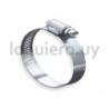 Abrazadera inox 32 a 50mm     .