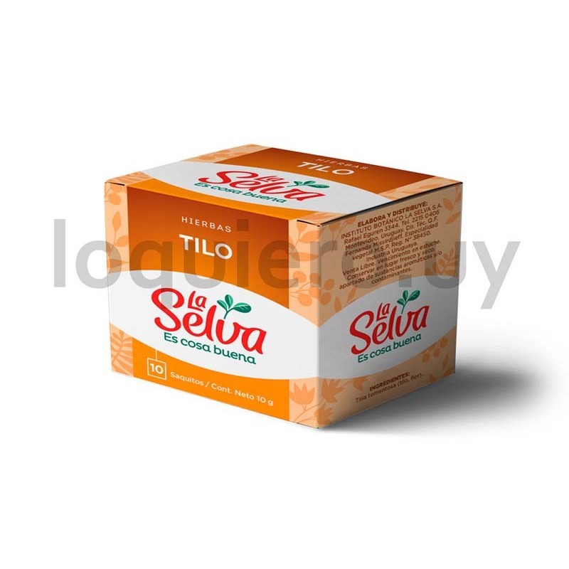 Té de Tilo La Selva x 10u.    .