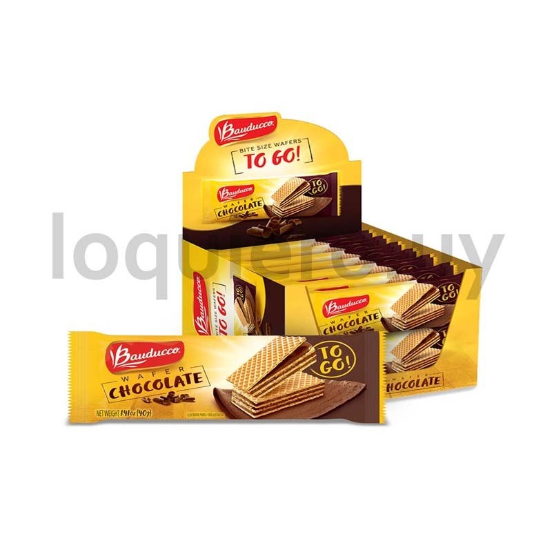 Mini Wafer Bauducco 30g       .