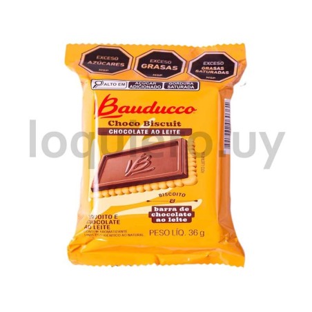 Choco Biscuit Bauducco 36g    .