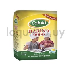 Harina Cololó 0000 1kg + levad.