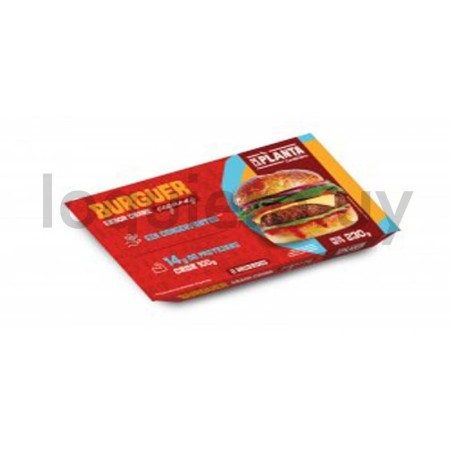 Hamburguesa sabor carne 230g  .