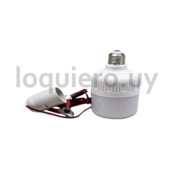 Lámpara Led 12W 12V con pinzas.