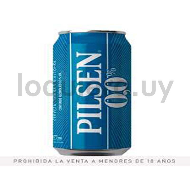 Cerveza Pilsen 0, lata        .