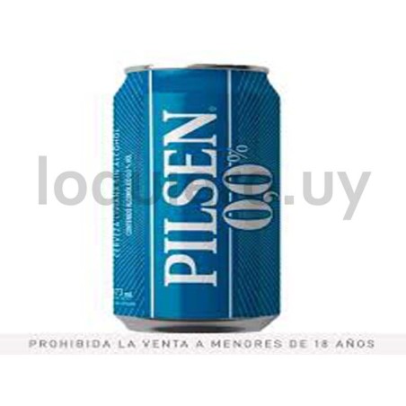 Cerveza Pilsen 0, lata        .