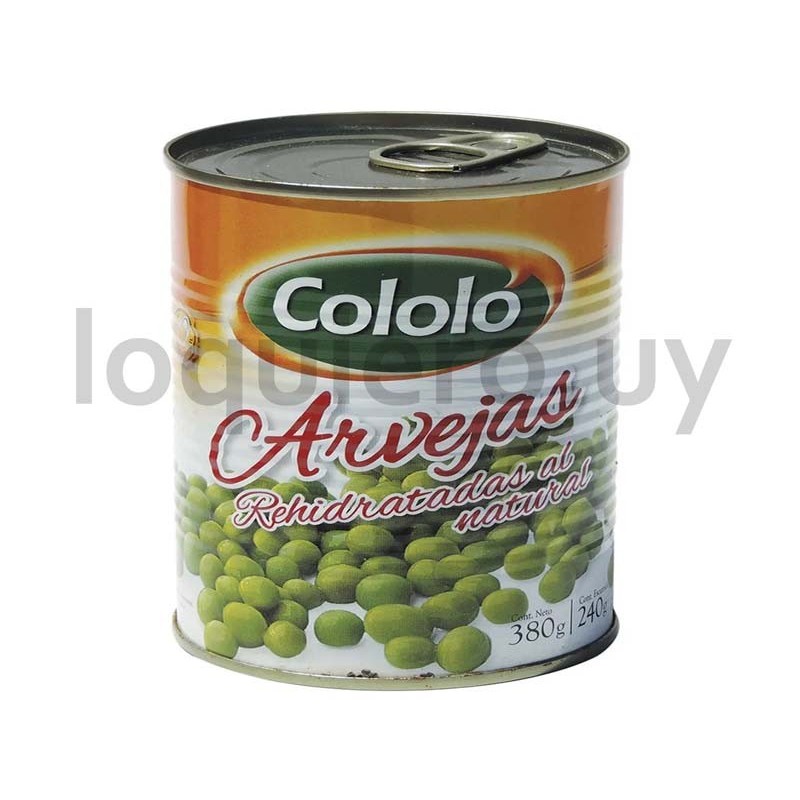 Arvejas Cololó 340g           .