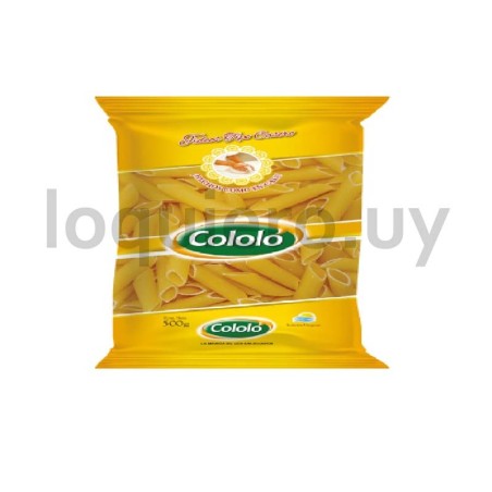 Fideos mostacholes 500g Cololó.
