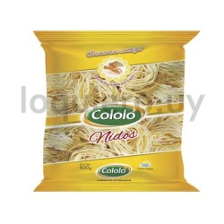 Fideos nidos  500g Cololó     .