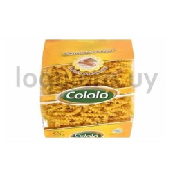Fideos tirabuzones 500g Cololó.