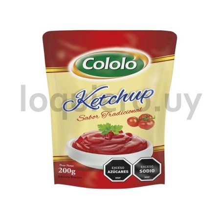 Ketchup 200g Cololó           .