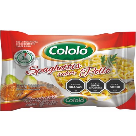 Pasta instantánea pollo Cololó.