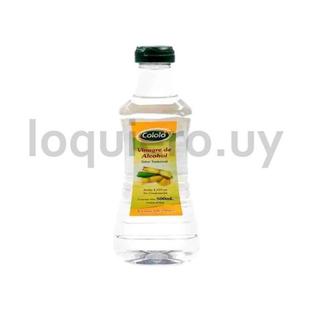 Vinagre de alcohol Cololó 500 .