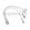 Cable USB 3en1 Iphone Samsung .