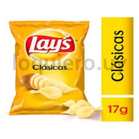 Papas Fritas Lays 17gr        .