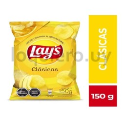 Papas Lays 150gr.             .