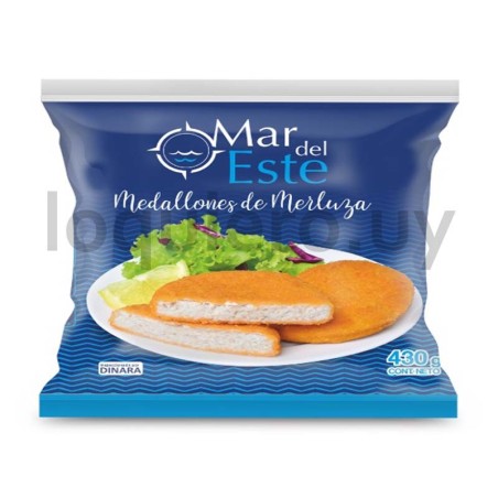 Medallones de merluza 1kg     .