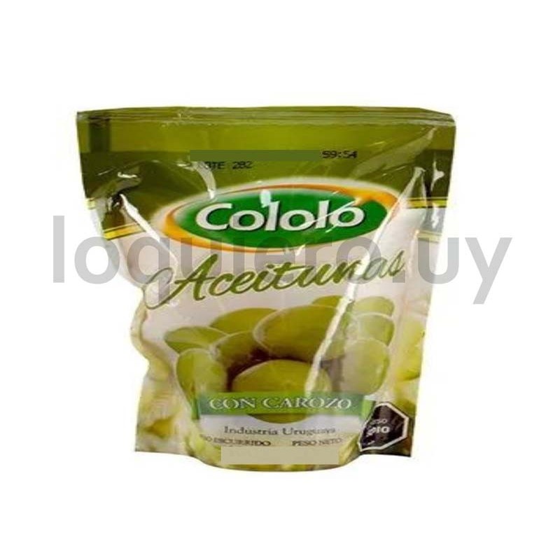 Aceituna Cololó 200g con caroz.