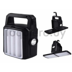 Foco linterna solar recargable.