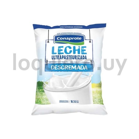 Leche ultra descremada Conapro.