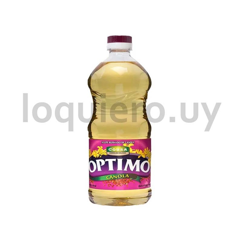 Aceite Óptimo  Canola 900ml   .