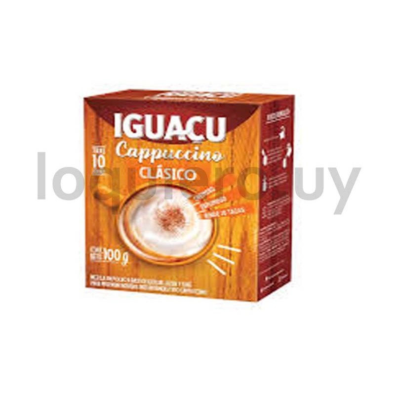 Iguacu Cappuccino x 10u.      .