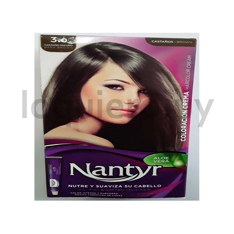Tinta cabello 3.0 castaños Nan.