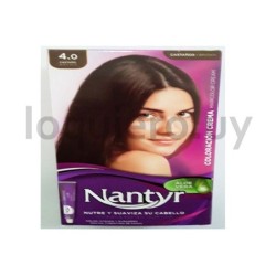 Tinta cabello 4.0 castaños Nan.